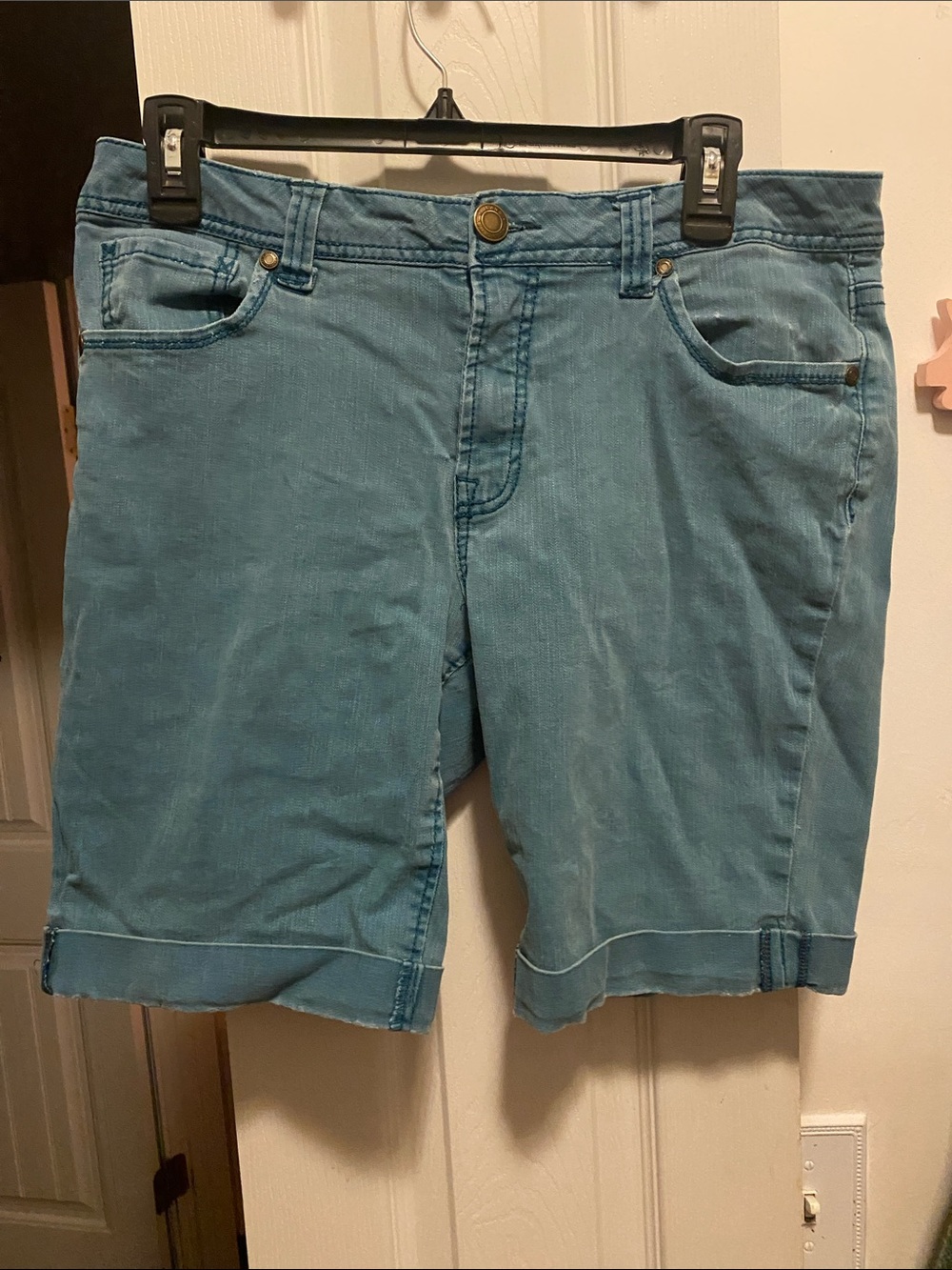 Faded Glory Light Blue Women's Jean Shorts
